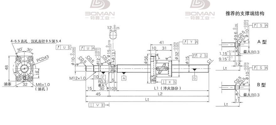 KURODA GP1504DS-BALR-0600B-C3F 黑田精工的丝杆怎么样