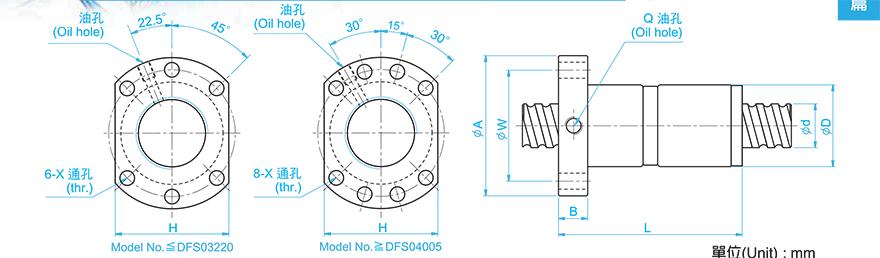 TBI DFS05010-3.8 tbi滚珠丝杆价格